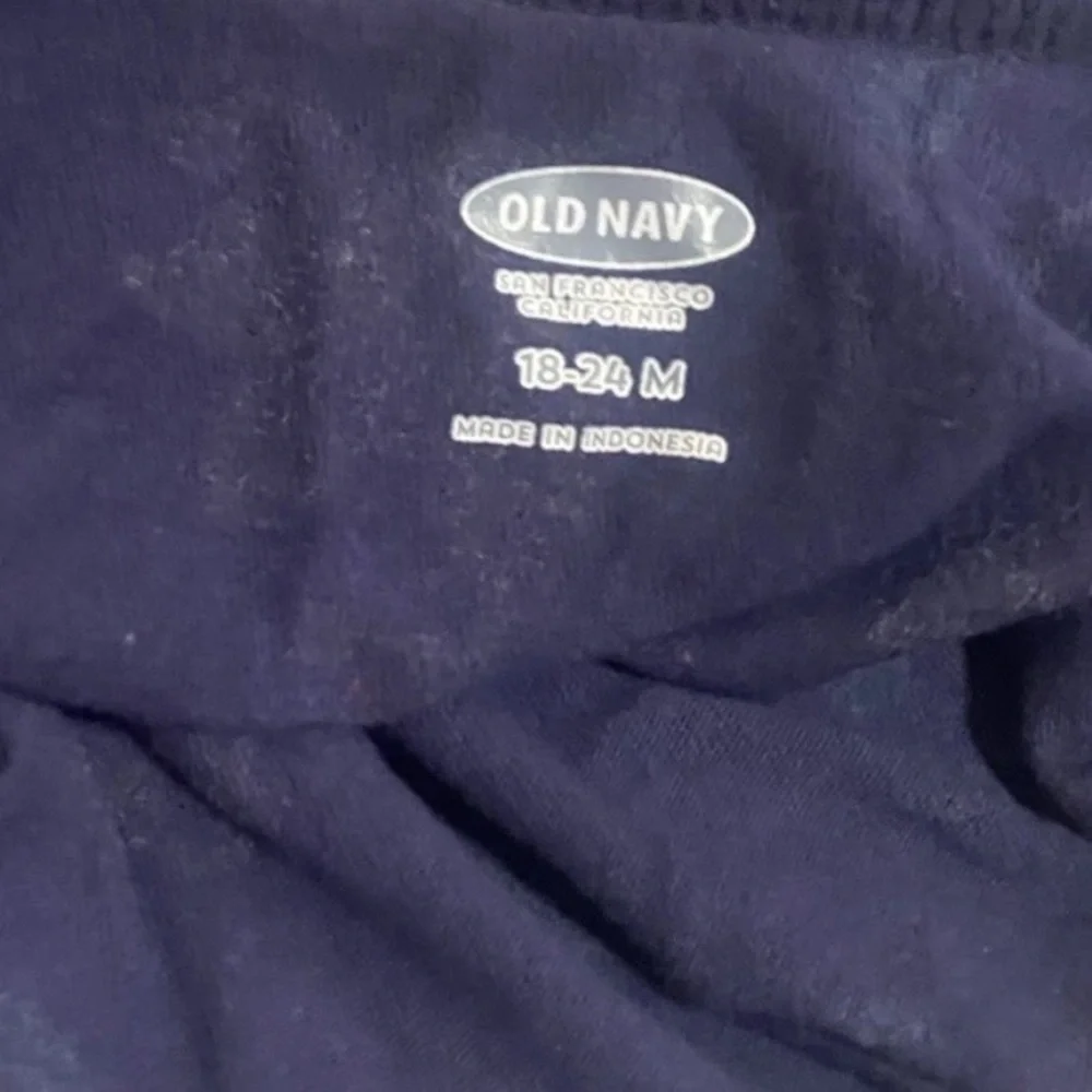 Carters Girls 2T Navy Blue Fair Isle Cardigan & 18-24m Floral Old Navy Skirt Lot - Picture 11 of 11